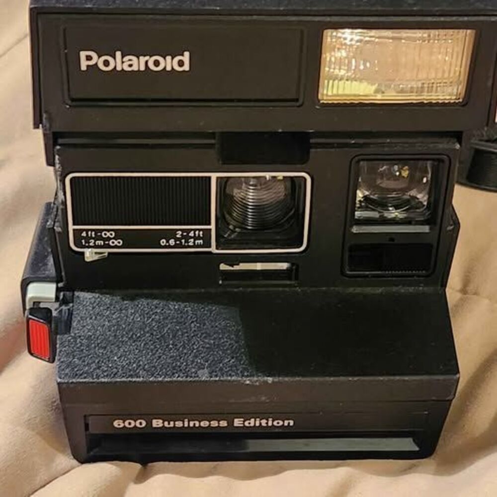 Vintage Polaroid 600 Business Edition - NM 2nd Judicial DA Office Provenance